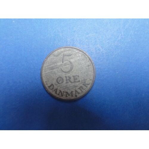 Danemark 5 Ores 1956