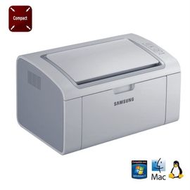 Samsung ML-2160 - Imprimante - Noir et blanc - laser - A4/Legal - 1200 ppp - jusqu'à 20 ppm - USB - gris