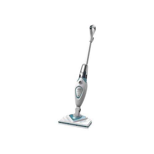 Black & Decker steam-mop FSM1616 - Nettoyeur à vapeur - balai - sans sac - blanc