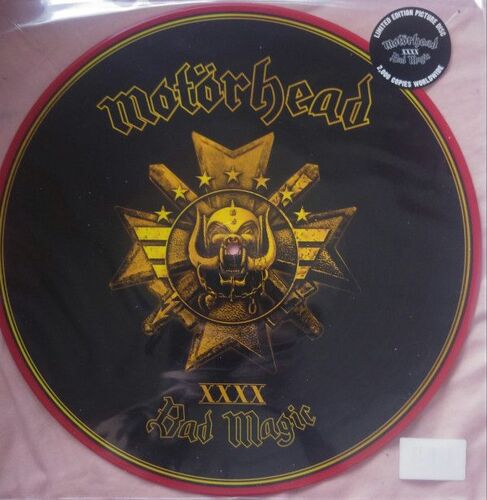 Motorhead - Bad Magic - Limited Ed. Picture Disc - Rojo - Tarjeta De Descarga