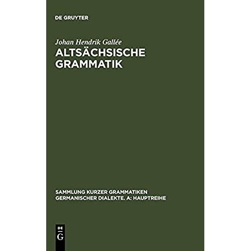Altsächsische Grammatik