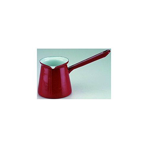 Ibili Cafetière turque 6 tasses en acier émaillé vitrifié 10 x 10 cm