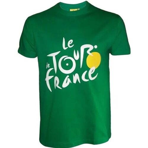 S - T-Shirt - Le Tour De France - Maillot Vert - Coton - Manches Courtes - Homme