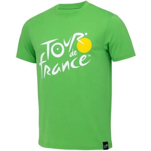 L - T-Shirt - Tour De France - Sprinter - Vert - Manches Courtes - Coton