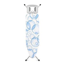 Brabantia 101205 Table à Repasser B Acier Bubbles/Metallic Grey 124 x 38 cm