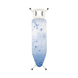 Brabantia Table à repasser avec repose fer stop vapeur solide et plateau en ivoire de 22 mm Ice water B