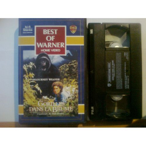 Cassette Vidéo Vhs - Gorilles Dans La Brume - Sigourney Weaver
