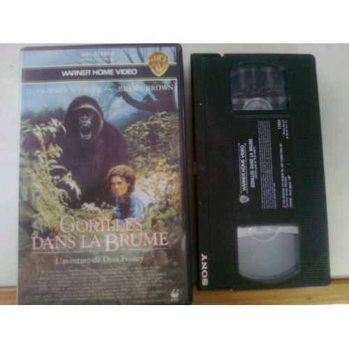 Cassette Vidéo Vhs - Gorilles Dans La Brume (L'Histoire De Dian Fossey) - Sigourney Weaver