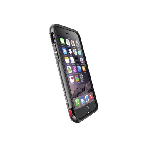 X-Doria Defense Lux - Coque De Protection Pour Téléphone Portable - Aluminium, Polycarbonate, Caoutchouc Souple - Cuir Noir