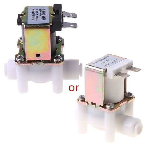 Électrovanne électrique pour purificateur d'eau réfrigérateur normalement fermé DC 12V