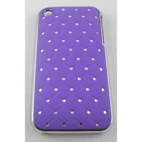 Coque Iphone 3g / 3gs Violette Strass