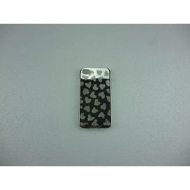 Coque iphone 4/4S coeur gris