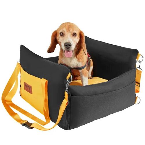 Siège D'auto Pour Chiens Petits 11 Kg-Vevor-Siège Rehausseur Imperméable Pour Chien-Lit Pour Animal De Compagnie-Noir