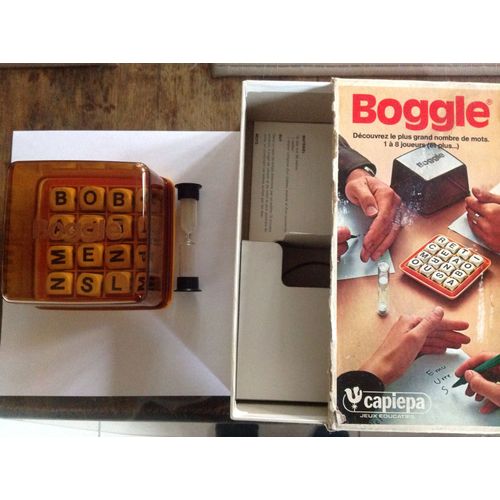 Ancien Jeu De Société "Boggle" De Capiepa