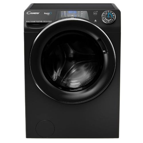 Candy RPW5856BWMBCB-S Lave-linge séchant Capacité de lavage 8kg / séchage 5kg - Classe énergétique A Essorage variable jusqu'à 1500 tours/min - 78dB