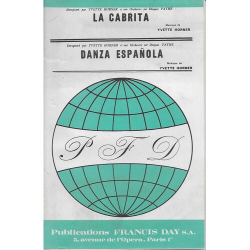 La Cabrita / Danza Espanola ( Enregistré Par Yvette Horner Et Son Ochestre)