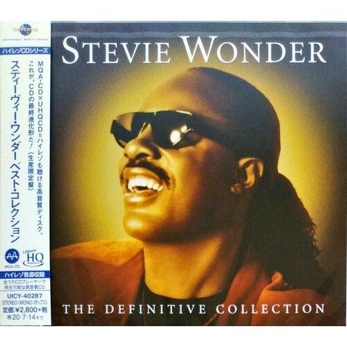 Stevie Wonder - The Definitive Collection (Shm-Cd / Uhq-Cd/ Mqa-Cd /Dsd-Master)