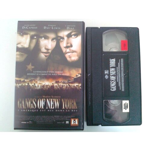 Cassette Vidéo Vhs - Gangs Of New-York - Leonardo Dicaprio