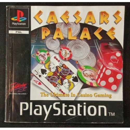 Caesars Palace - Notice Officielle - Sony Playstation - Ps1