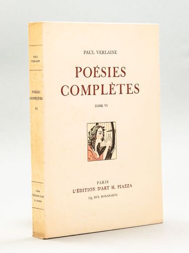 Poésies Complètes. Tome Vi