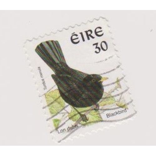 Timbre Irlande Oiseaux Oiseau 30 