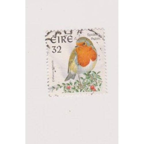 Timbre Irlande Oiseau Oiseaux 32