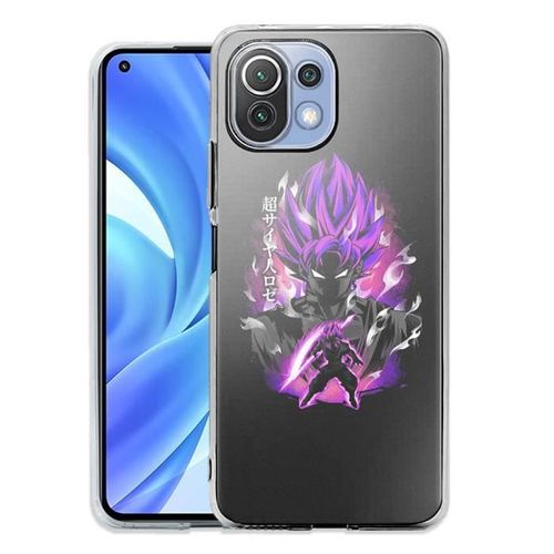 Coque Silicone Compatible Telephone Xiaomi Mi 11 Lite Super Rose Power