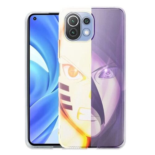 Coque - Xiaomi - Mi 11 Lite - Naruto Vs Sasuke - Gel anti chocs - Souple