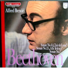 Philips 6500 417 - Beethoven : Sonate N°14 (Clair De Lune), N° 25 (Alla Tedesca), Et N°7 - Alfred Brendel