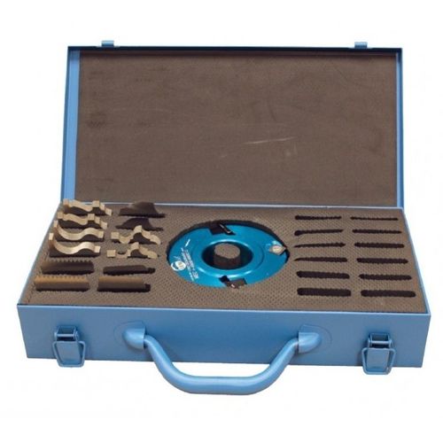 Leman - Coffret porte-outils à profiler 6 paires de fers ht. 50 mm diamètre 120 mm - 123.50.50.06