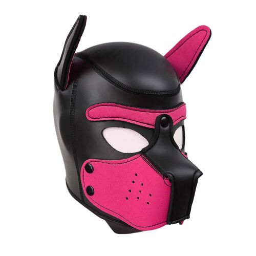 Masque De Sexe Bdsm Pour Adultes, Jouets Sexuels Fétiches, Couvre-Chef D'esclave, Tête De Chien En Cuir, Masque De Cosplay Bouche Gag