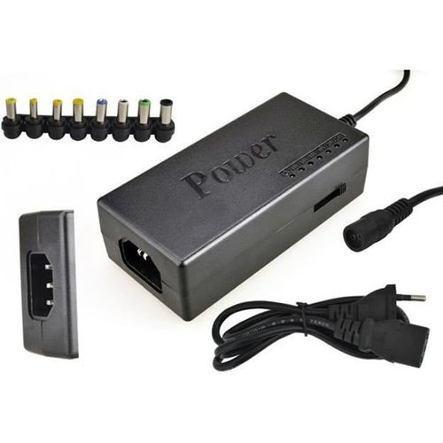 Adaptateur universel de chargeur de puissance de 96W AC pour ordinateur portable