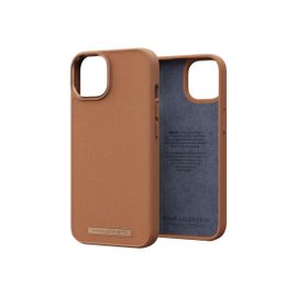 Njorð Byelements - Coque De Protection Pour Téléphone Portable - Compatibilité Avec Magsafe - Cuir Véritable - Cognac - Pour Apple Iphone 14 Pro Max