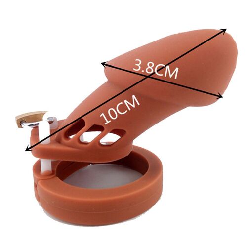 Ceinture De Chasteté En Silicone Souple Pour Homme, Jouet Sexuel, Dispositif De Chasteté, Neuf Documents, 5 Anneaux Péniens, Manchon De Pénis