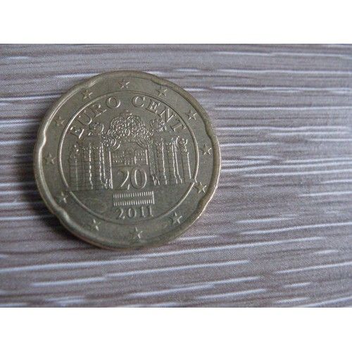 2011 20 Centimes D Euro Autriche