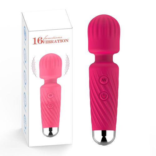 Mini Vibrateur Avec 16 Modes De Vibration Forte, Rechargeable Par Usb, Masseur Corporel, Clitoris, Point G, Jouet Sexuel Pour Femmes