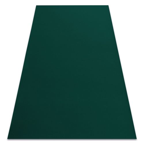 60x200 Cm Tapis Antidérapant Rumba 1970 Couleur Unique Bouteille Verte