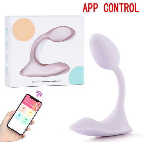 Vibromasseur Portable Pour Femme, Masturbateur, Godemiché, Papillon, Jouets Sexuels Pour Couple, Application, Télécommande, Jouets Anaux