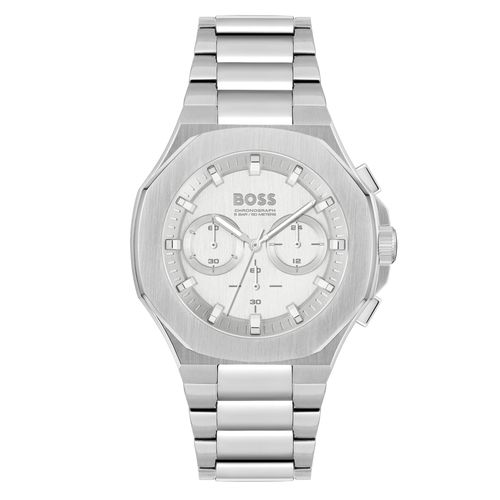 Boss Montre Plaquée Carrée Conique, Gris