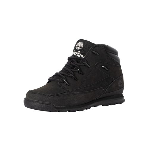Timberland Bottes En Cuir Euro Rock Mid Hiker Noir