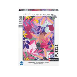 Puzzle N Nathan Puzzle 1500 P - Bain De Nature / Marie Boiseau (Collection Carte Blanche)