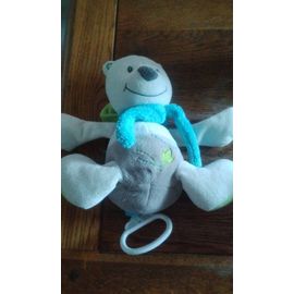 doudou renard chat tex feuille musicale