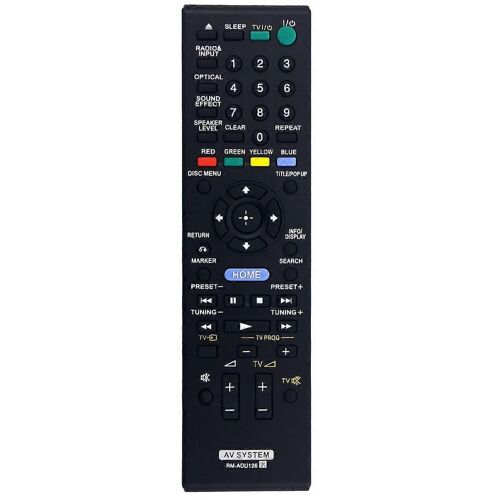 RM-ADU126 Remplacer la télécommande pour le système home cinéma Blu-ray / DVD Sony 1-489-835-11 BDV-B1 HBD-B1 SA-WSB1