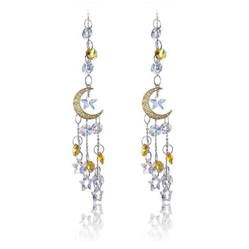 Cristal Sun Catcher Petit Pendentif Sun Catcher Pendentif Prisme Fenêtre Décoration Cristal Pendentif Soleil C