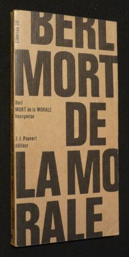Mort De La Morale