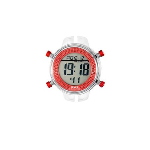 Montre Unisex R.Watx Colors Dig.Bisel Rojo Cor.Bl. Rwa1053
