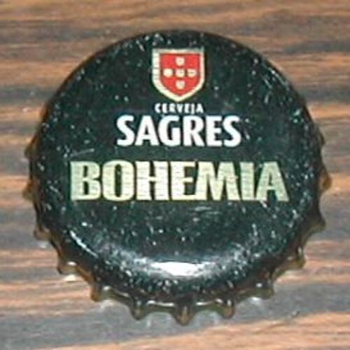Capsule Bière Beer Capsule Cápsula De Cerveja Sagres Bohemia Portugal