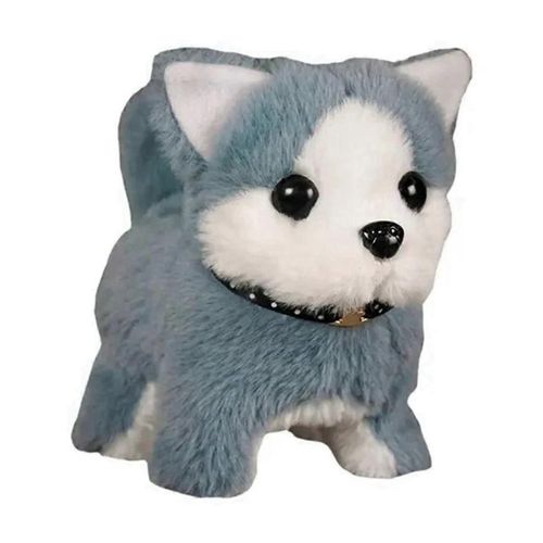 Marche Électronique Et Aboiements Peluche Chien Jouet Interactif Chiot Chien Enfants Tout-Petit Husky