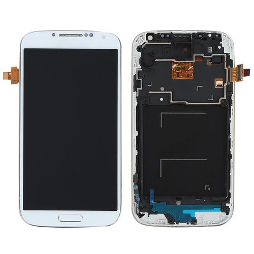 Ecran Lcd+Vitre Tactile Blanc Pour Samsung I9505 Galaxy S4