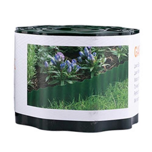 Clôture De Jardin En Plastique Clôture Ondulée Clôture De Jardin Jardin Jardinage Clôture De Pelouse Décoration 10cmx9m